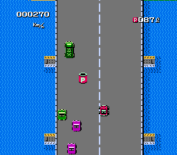 Bump 'n' Jump screenshot 5 for NES